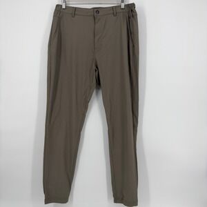 Cuts AO Jogger Mens XL Pants Khaki Stretch Athletic Jogger Stretch Performance